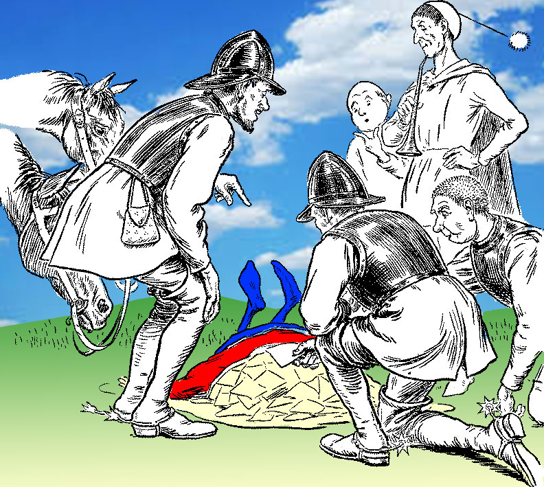 All the king's men could not repair Humpty Dumpty.