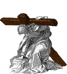 Salvation: Jesus carrying cross