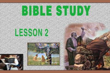 Bible study # 2