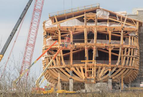 three story huge boat