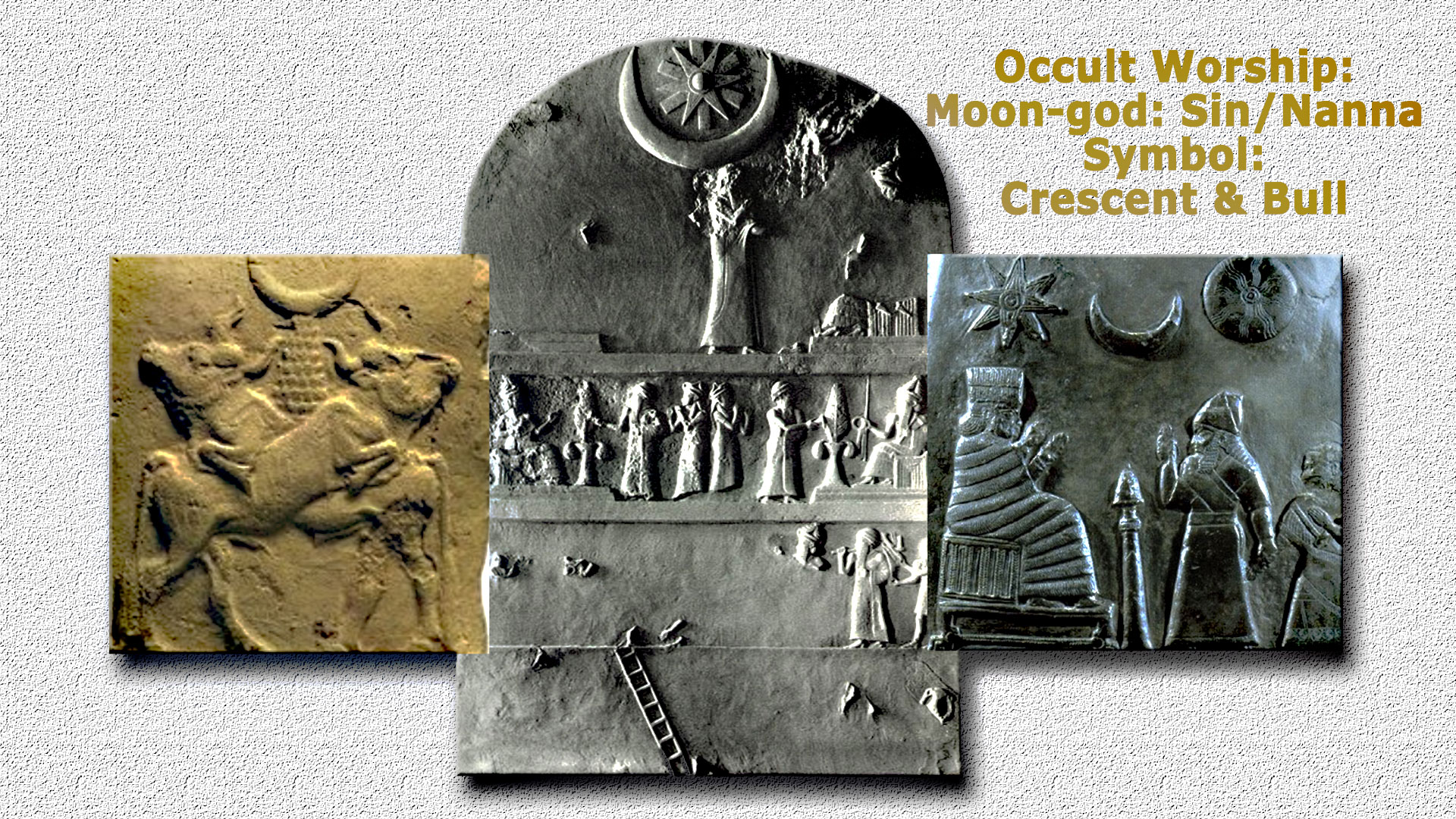 occult gods worshipped by those living in Ur and Haran