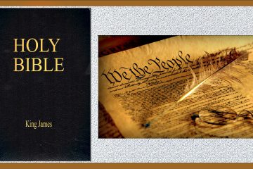Image of KJ Bible and Constitution