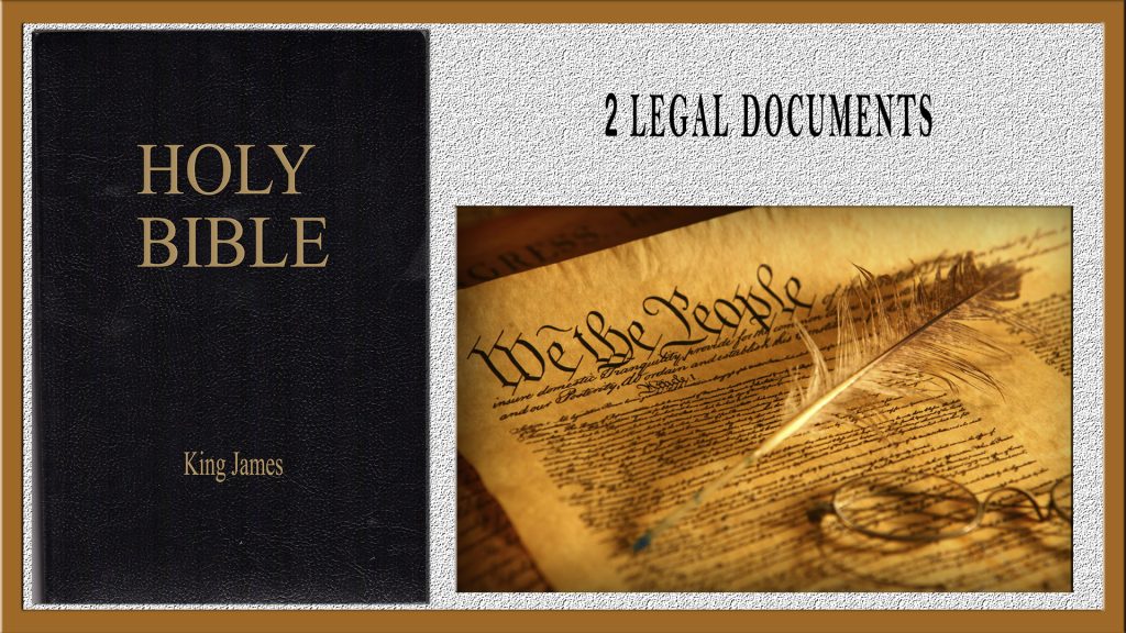 image of KJ Bible and Declaration of Independence