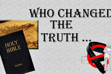 title image KJ bible, Decl of Indep. No sign on belt, figure holding salt shaker