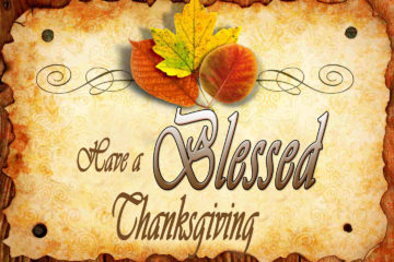 Have a Blessed Thanksgiving