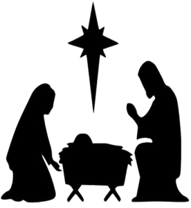 Nativity with star