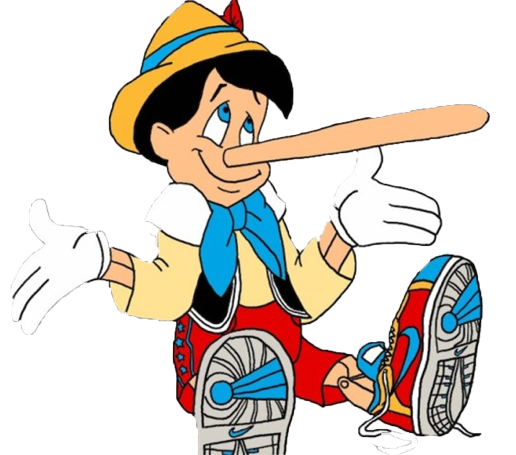 Pinocchhio with long nose