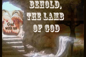 empty tumb; burial cloths, hands of Jesus with nail prints