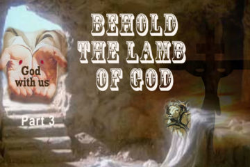 Empty tomb; burial cloth; hands with nail primts; ram's head