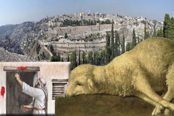 Mount Moriah; blood on door post; lamb for slaughter